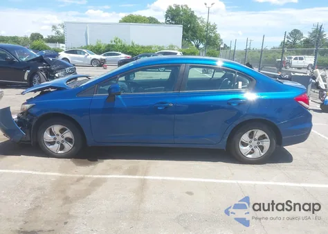 2013 Honda Civic Lx из США, поврежденный, VIN 2HGFB2F52DH525907